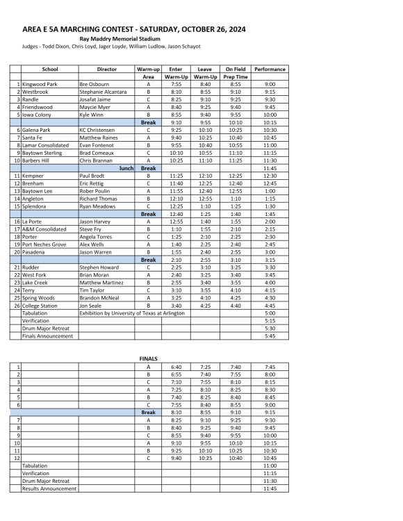 5A Area E Schedule 2024.png